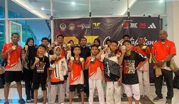 HTC Timika Borong 13 Emas di Turnamen Taekwondo