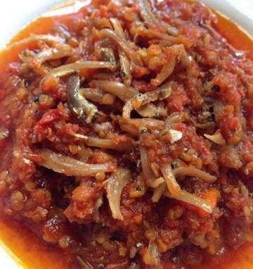 Sambal Teri Puri, Hidangan Pelengkap Bernilai Gizi