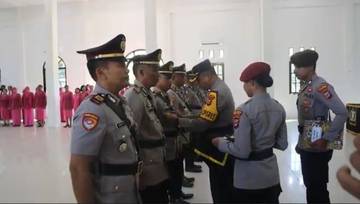 Kapolres Nabire Pimpin Rotasi Strategis Pejabat Polres 2026