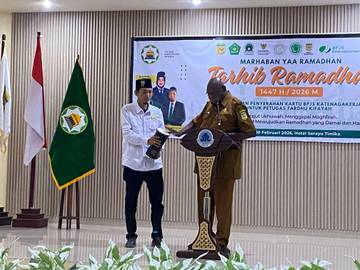Bupati Mimika Resmi Buka Tarhib Ramadhan 1447 H
