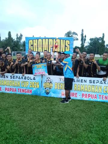 Remaja Masjid Al-Asykar Juara Berkah Ramadhan Cup 2026