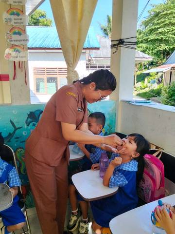 Pemberian Vitamin-A dan Obat Cacing Optimalkan Kesehatan Anak