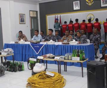 Pelaku Illegal Fishing Bom Ikan Terancam 6Tahun Penjara