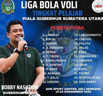 Tim Voli Pelajar Nisel Siap Bertanding di Piala-Gubsu