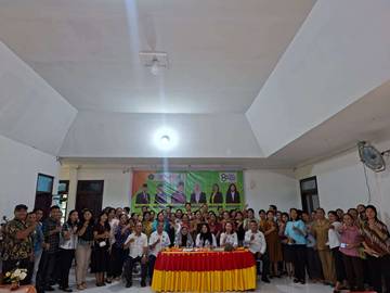Sebanyak 105 Guru Agama Katolik Terima Sertifikat Pendidik