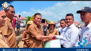 Hari Kedua, Penyerahan SK PPPK Paruh-Waktu di Amandraya