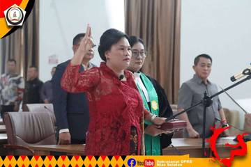 Adilina Ndruru Diangkat Sebagai PAW Anggota-DPRD Fraksi Gerindra
