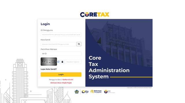 Aktivasi Akun Coretax DJP