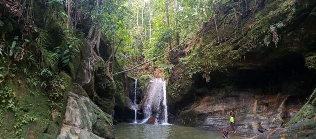 Air Terjun Binusan Indah Namun Perlu Pembenahan