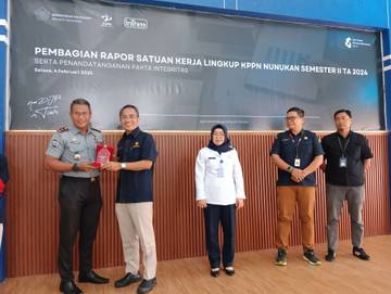 Lapas Nunukan Terima Penghargaan Pengelola Anggaran Pagu Terbesar