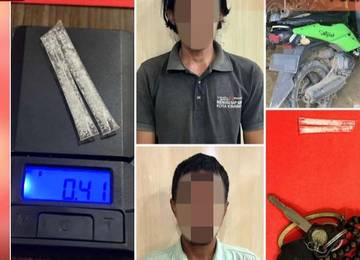 Polres Amankan Empat Terduga Pengguna Narkoba di Sebatik Tengah
