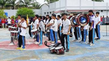 Marching Band SMAN 1 Nunukan Hibur Warga Binaan 
