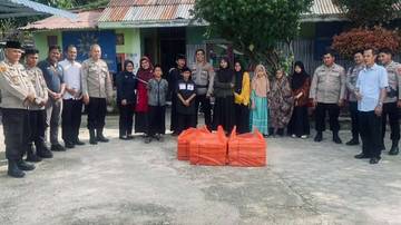Polres Nunukan Berbagi Takjil untuk Anak Panti Asuhan