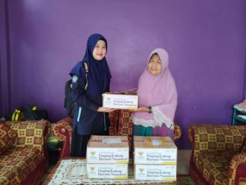 Zakat Fitrah Nunukan, Uang dan Bahan Pokok