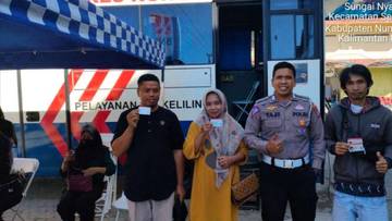 Polres Nunukan Sediakan Layanan SIM Keliling 