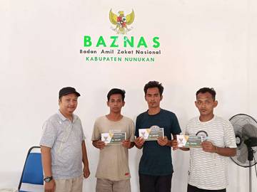 Baznas Nunukan, Anak Yatim Termasuk Penerima Bantuan