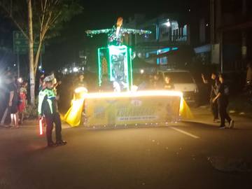 Polres Nunukan Amankan Festival Beduk Sahur Keliling