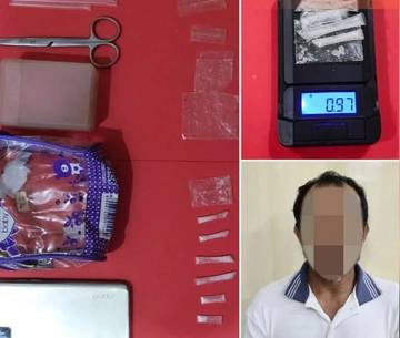 Satresnarkoba Amankan Terduga Pengedar Sabu di Sebatik Barat