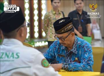 Baznas Nunukan Ajak Masyarakat Dukung Kampanye Zakat