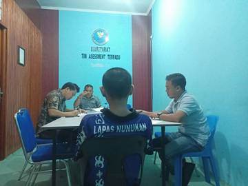 BNN Nunukan Melakukan Assesment Terpadu Ke Penyalahguna Narkotika 