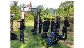 Satgas Pamtas Yonarmed 11/ Kostrad Perkuat Patroli Perbatasan 