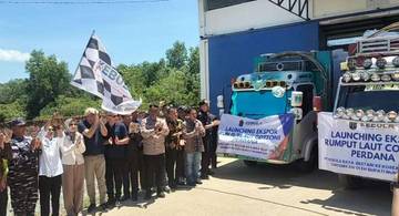 Ekspor Perdana Rumput Laut Nunukan Tembus Pasar Korea