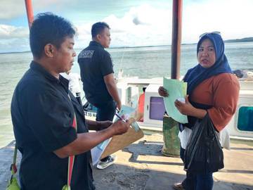 Denda Rp 50.000 Penumpang Terlambat PLBL Nunukan