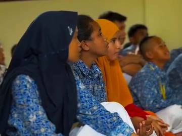 Satlantas Nunukan Sosialisasikan Tertib Lalu Lintas ke Pelajar