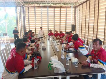 Bupati Nunukan Beri Motivasi Pegiat Fornas VIII di Lombok