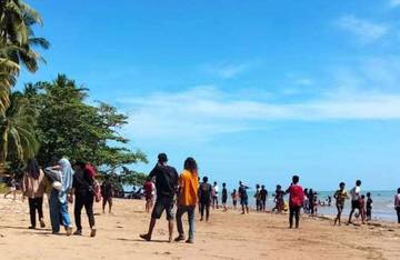Pantai Batu Lamampu, Ikon Wisata Sebatik Indonesia-Malaysia