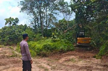 Kapolres Nunukan Perintahkan Monitoring Lahan Ketahanan Pangan