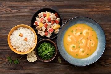 Resep MPASI Nasi Sup Tabas Udang Sayur 
