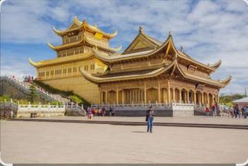 Huazang Temple, Kuil Diatas Awan Ketinggian 10.095 Kaki