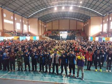 Pertandingan Drumb Band Bupati CUP Nunukan Resmi dibuka