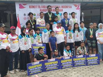 Daftar Lengkap Juara Renang KONI Cup 2025 Nunukan