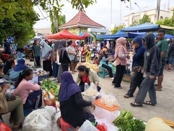 Pasar Tani Nunukan Dongkrak Omzet Pelaku UMKM Lokal