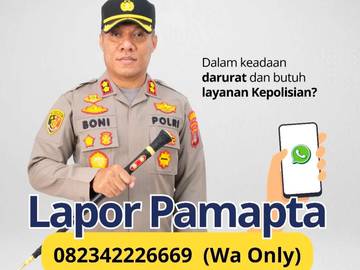 Polres Nunukan Ajak Warga Manfaatkan Lapor PAMAPTA