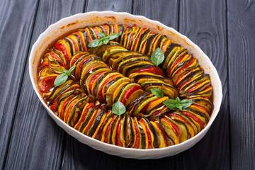 Ratatouille Hidangan Sayuran Tradisional Prancis
