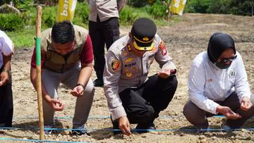 Polri Dukung Program Pemerintah Dalam Menjaga Ketahanan Pangan