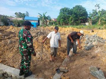 TNI Awasi Pembangunan Koperasi Desa di Nunukan 