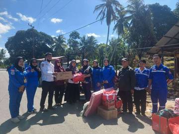 Dinas Sosial Salurkan Bantuan untuk Korban Kebakaran