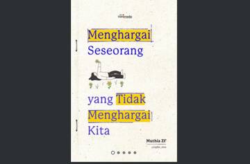 Review Buku Menghargai Seseorang yang Tidak Menghargai Kita