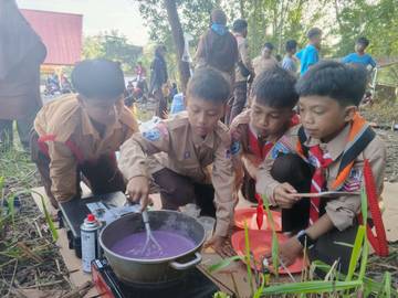Kemah Blok Ajang Meningkatkan Keterampilan Siswa Ibnu Sina