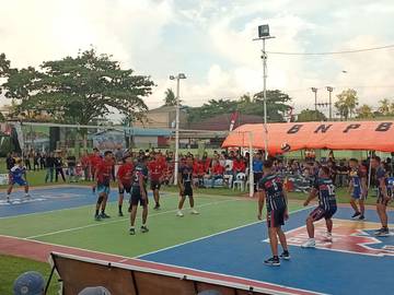 Pemkab Nunukan Mendukung Turnamen Bola Voly Satgas Pamtas 