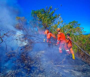 Disdamkar Nunukan Jadi Unsur Pendukung Penanganan Karhutla