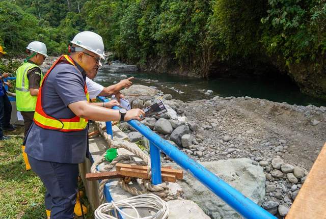Perbaikan Intake Air Baku Palukahan Selesai Desember