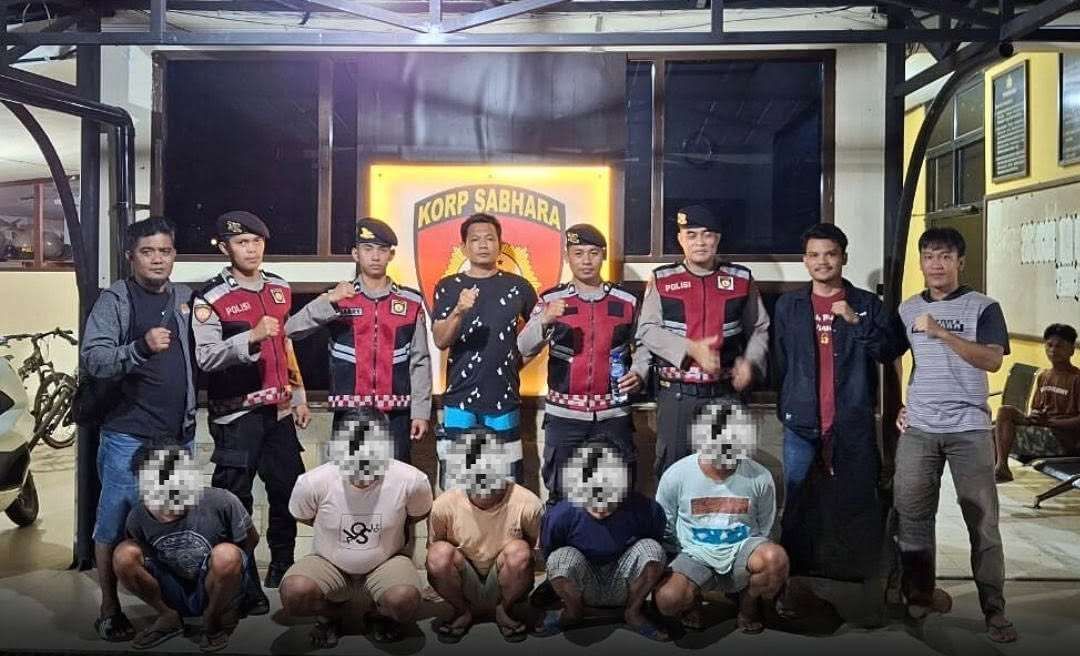 Polres Mentawai Ungkap Kasus Ganja, Lima Tersangka Ditangkap