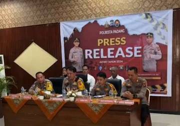 Polresta Padang Catat Kenaikan Kasus Narkoba 2024