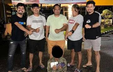 Polresta Padang Tangkap Pencuri Tas di Pasar Raya