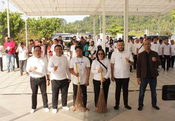 Bapas Padang Simulasikan Pidana Kerja Sosial Humanis
